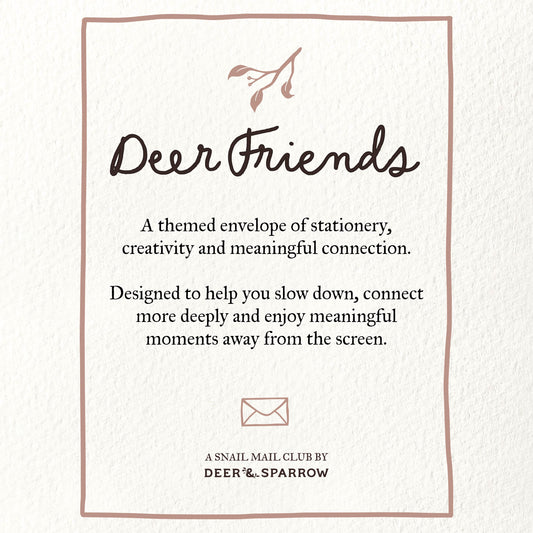 Deer Friends - Snail Mail Club
