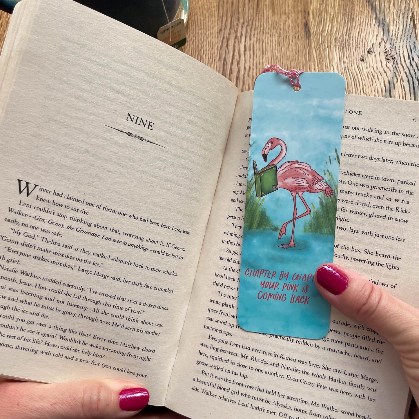 Flamingo Bookmark - Get your pink back collection