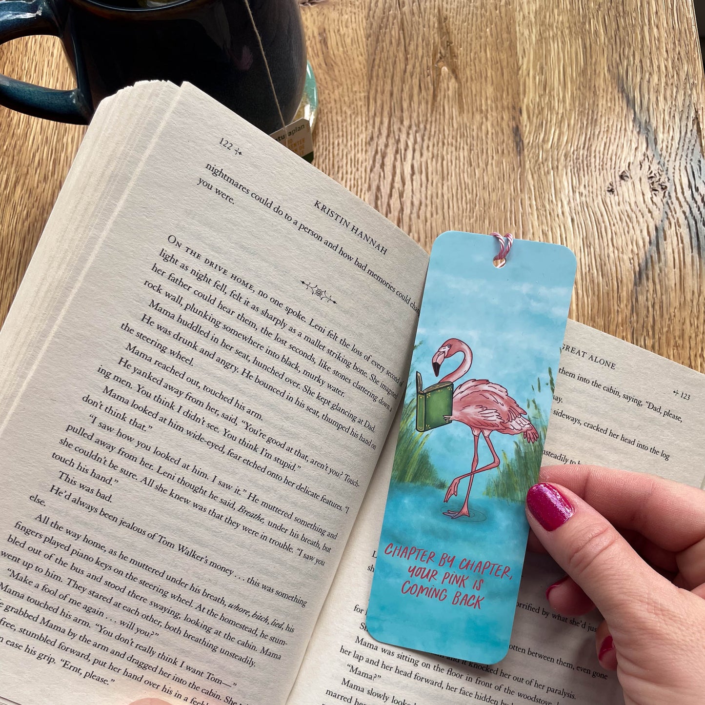 Flamingo Bookmark - Get your pink back collection