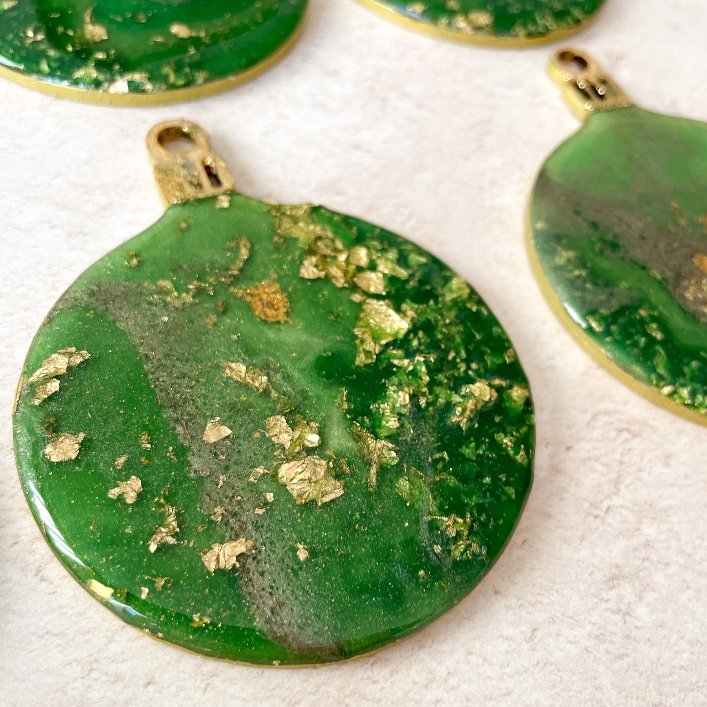 Forest Inspired Bauble Shaped Christmas Tree Decoration