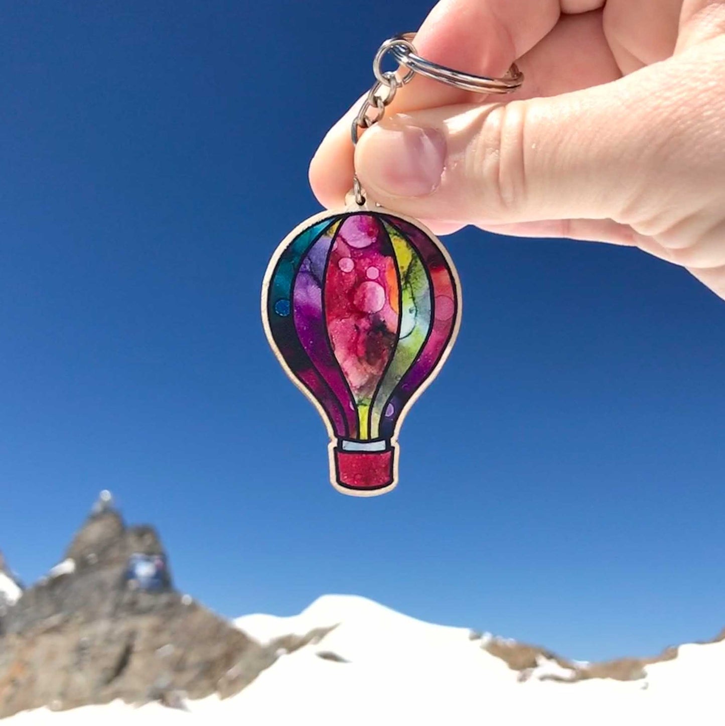 Hot Air Balloon Key-Chain