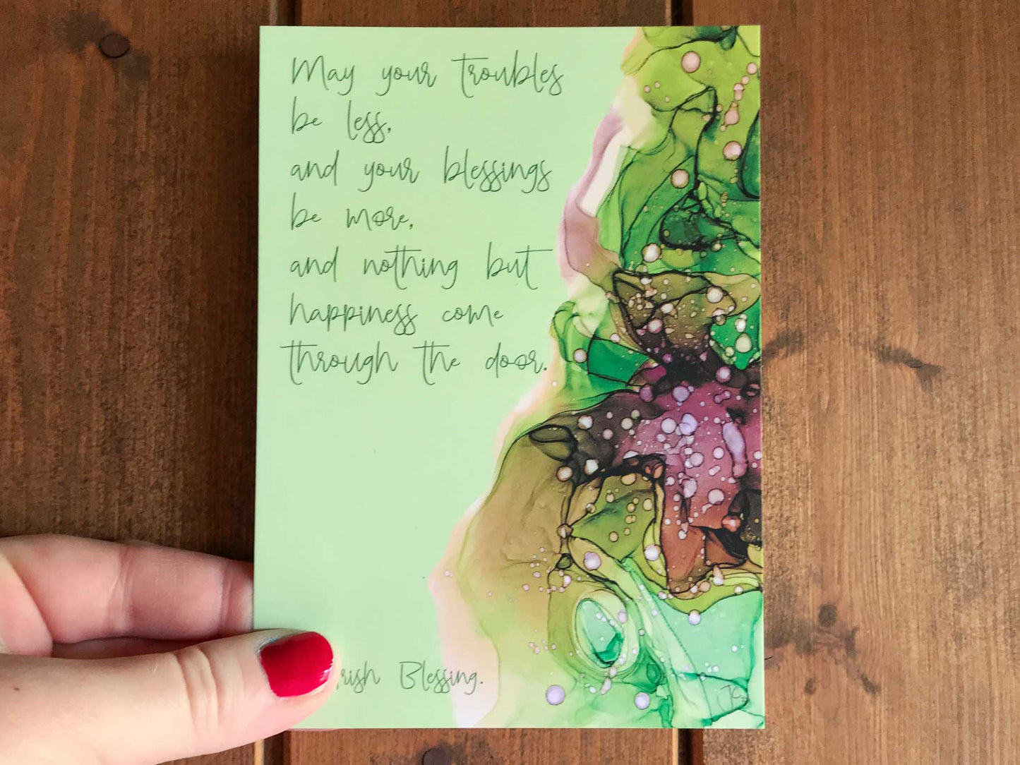 Irish Blessing Print