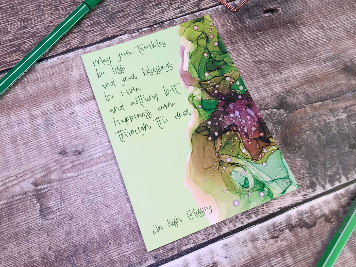 Irish Blessing Print