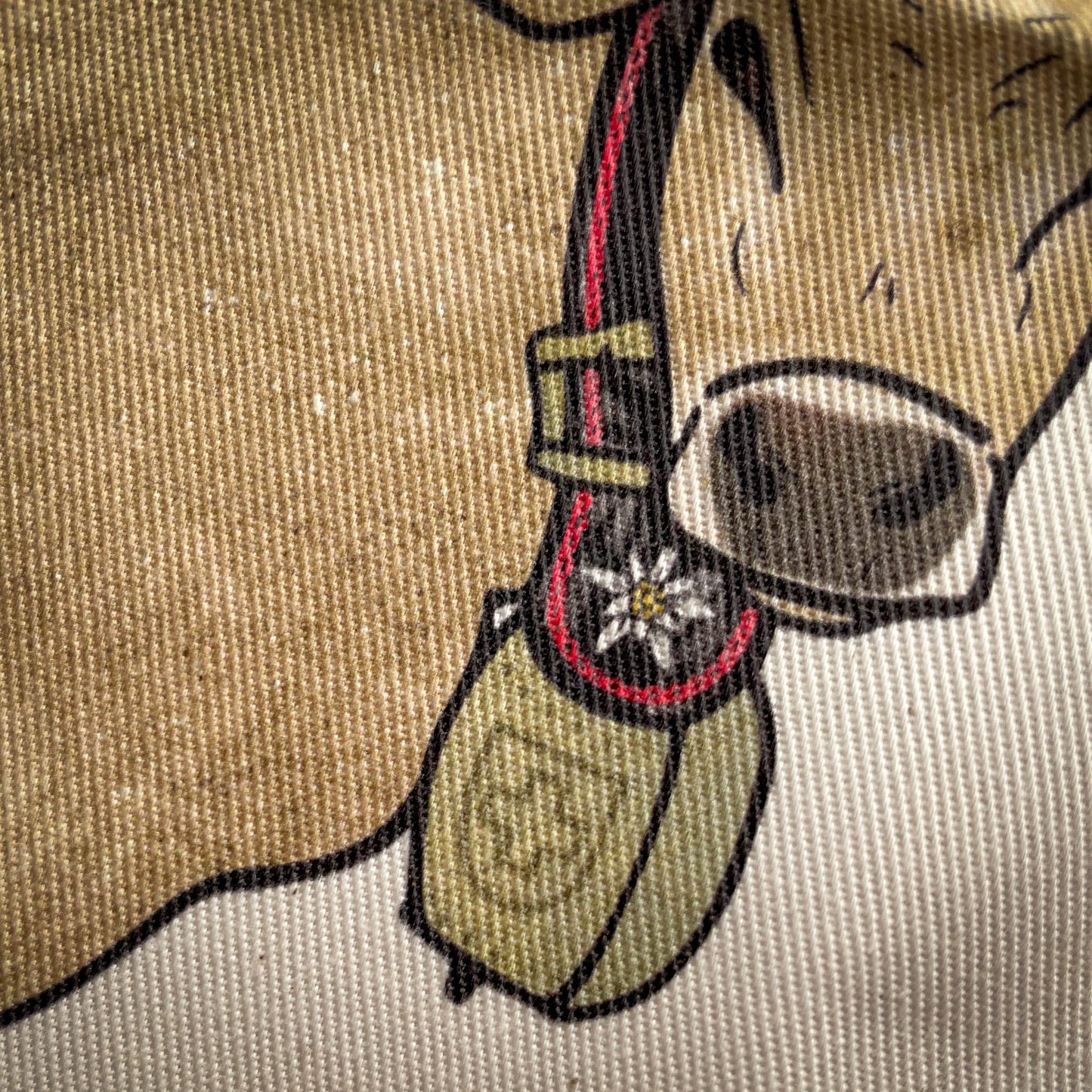 Brown Swiss Cow Tea-Towel