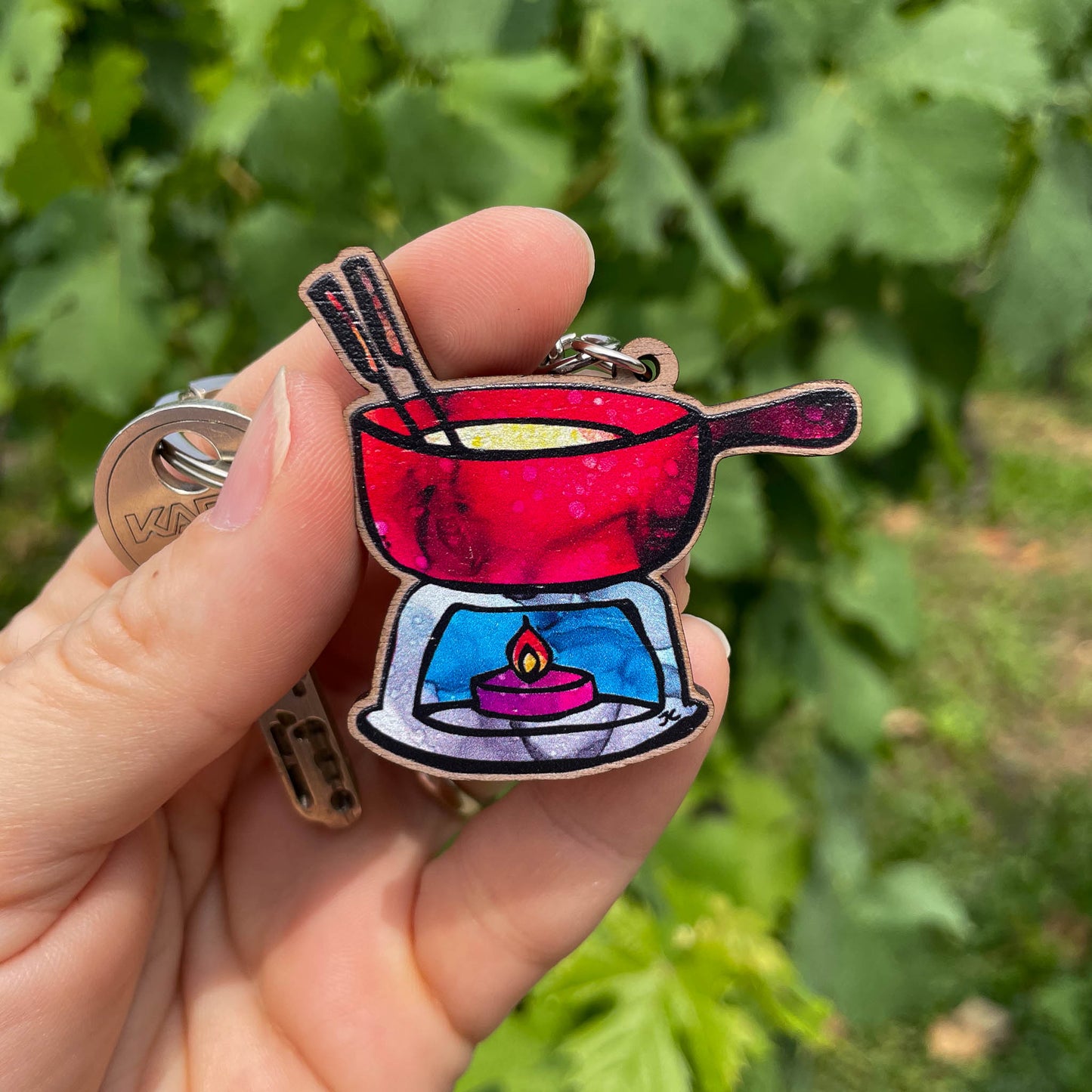 Fondue Key-Chain