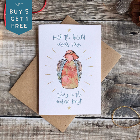 Hark! The Herald Angels Sing Christmas Card