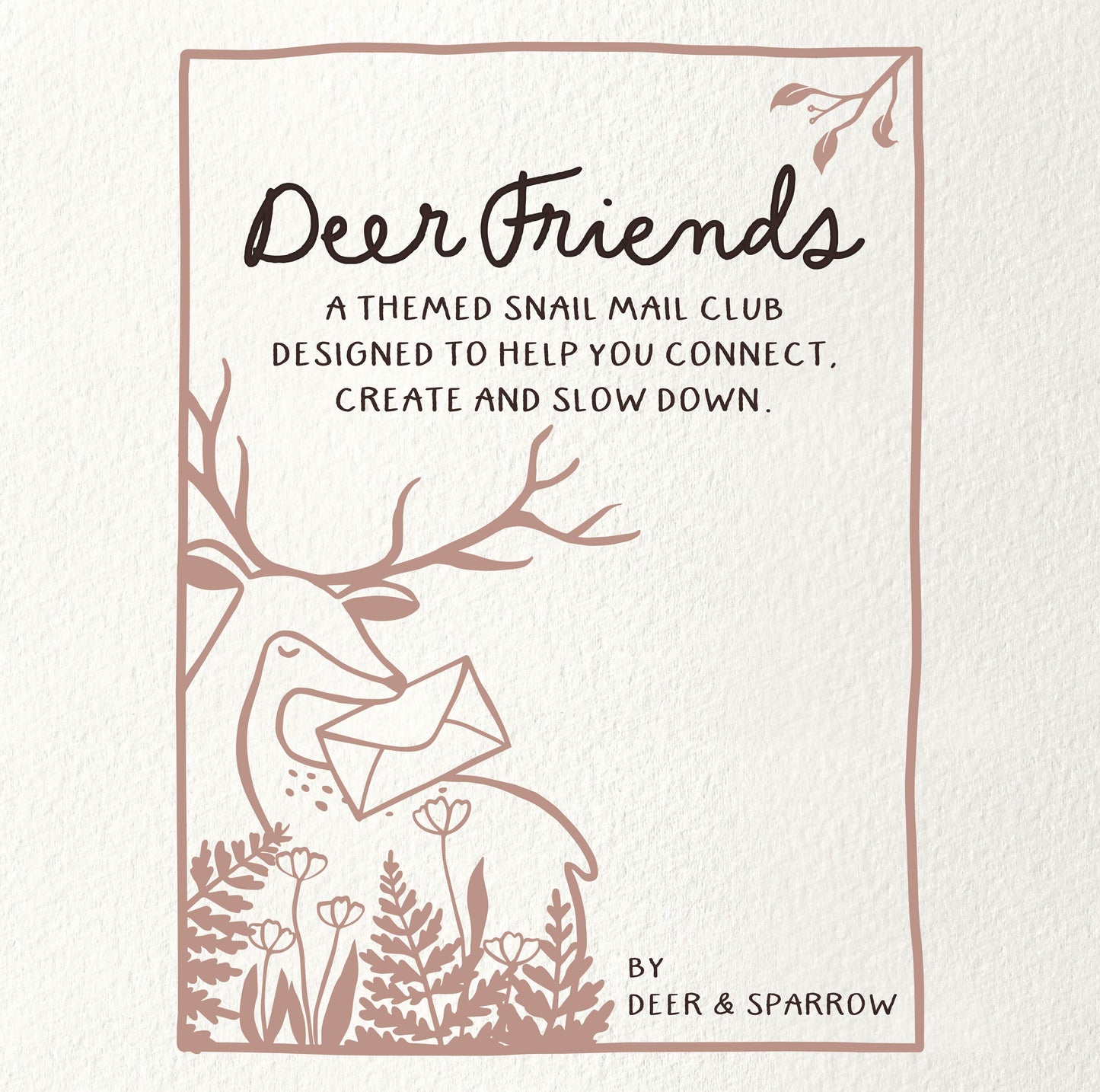 Deer Friends - Snail Mail Club