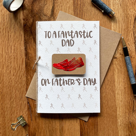 Father's Day Card for trail/ marathon runner
