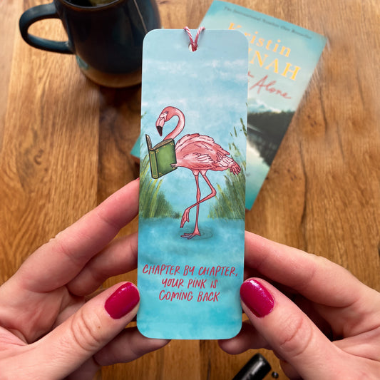 Flamingo Bookmark - Get your pink back collection