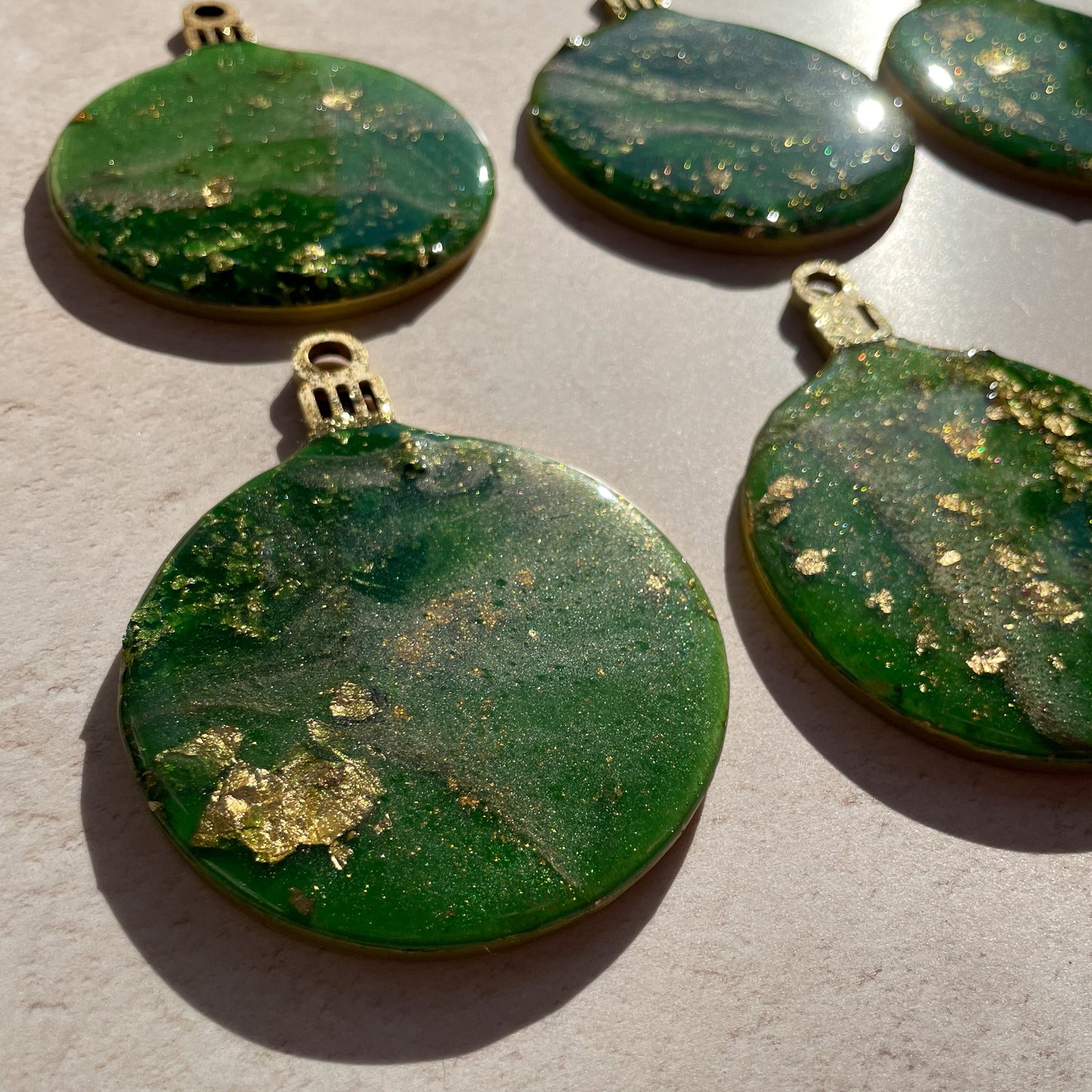 Forest Inspired Bauble Shaped Christmas Tree Decoration