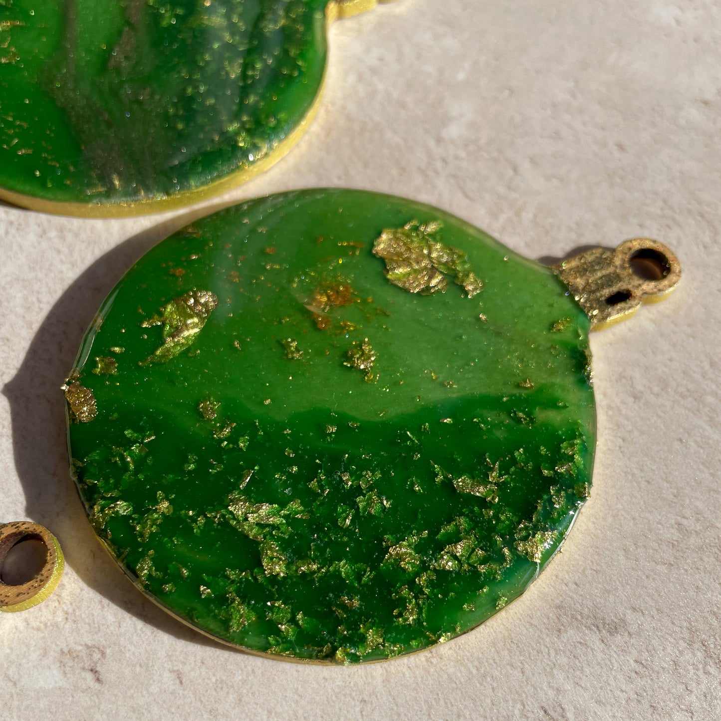 Forest Inspired Bauble Shaped Christmas Tree Decoration