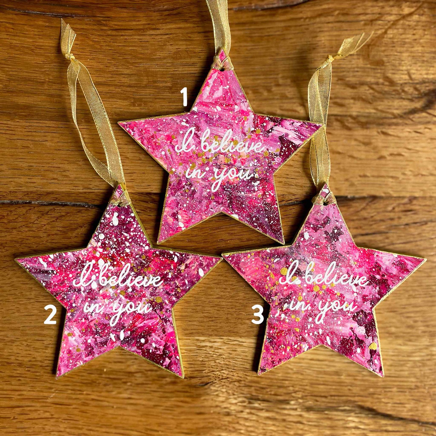"I believe in you" Hanging Decoration