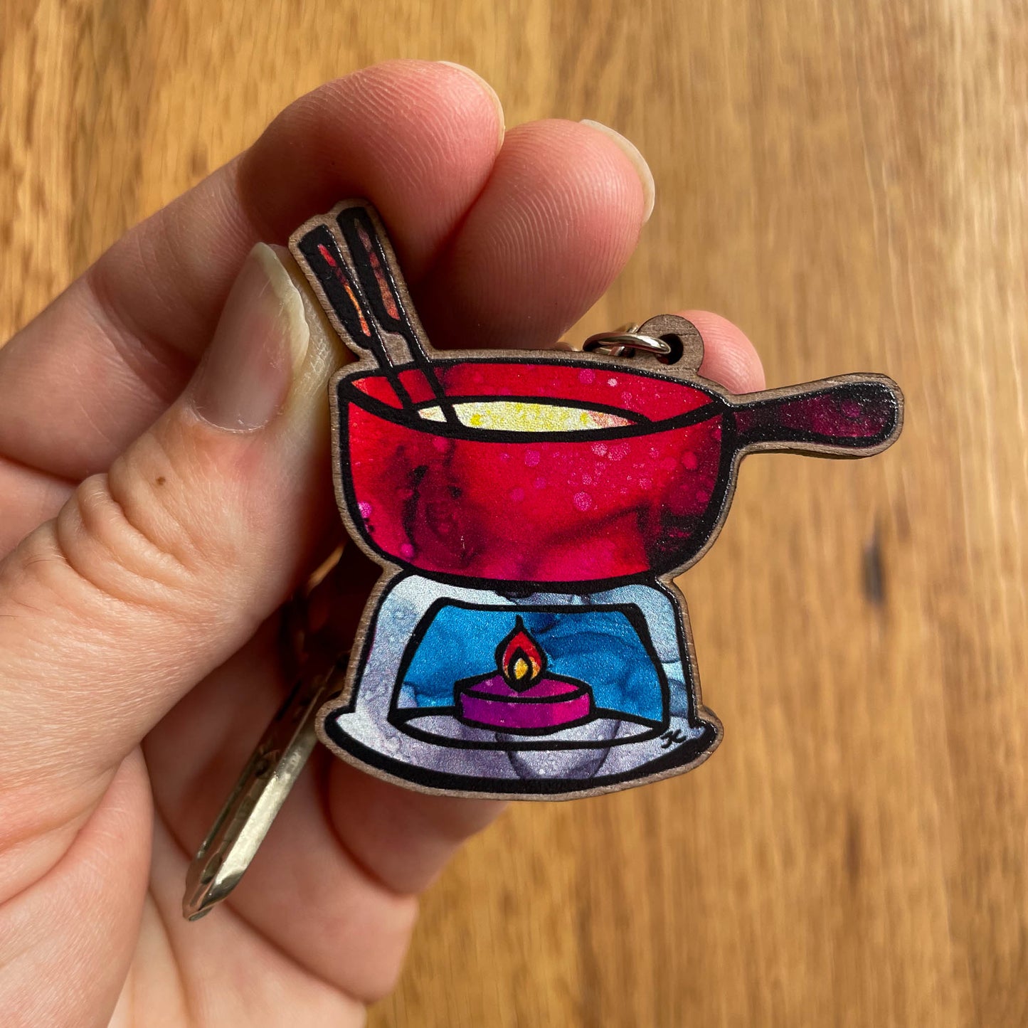 Fondue Key-Chain