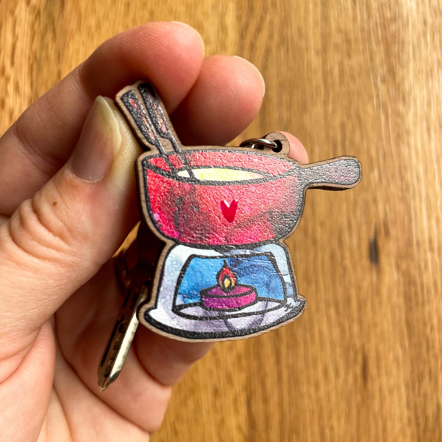 Fondue Key-Chain