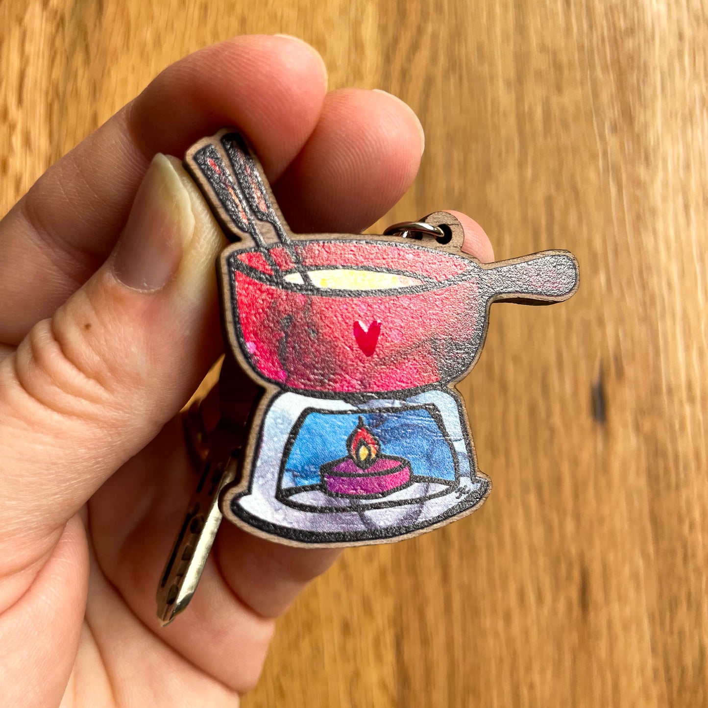 Fondue Key-Chain