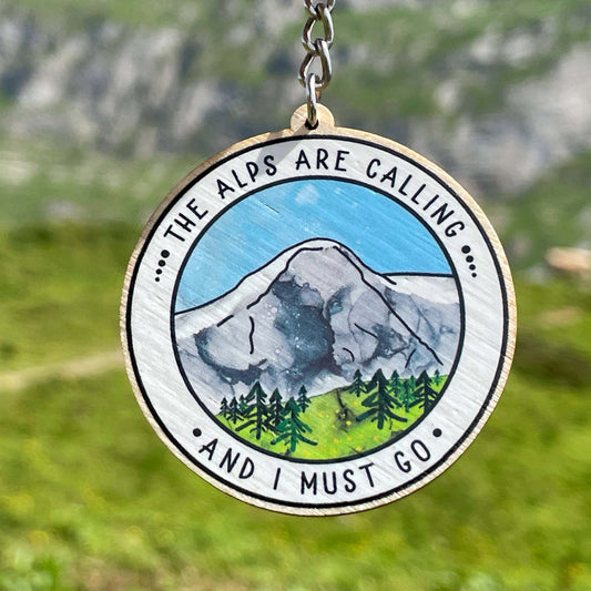 The Alps are calling Key-Chain