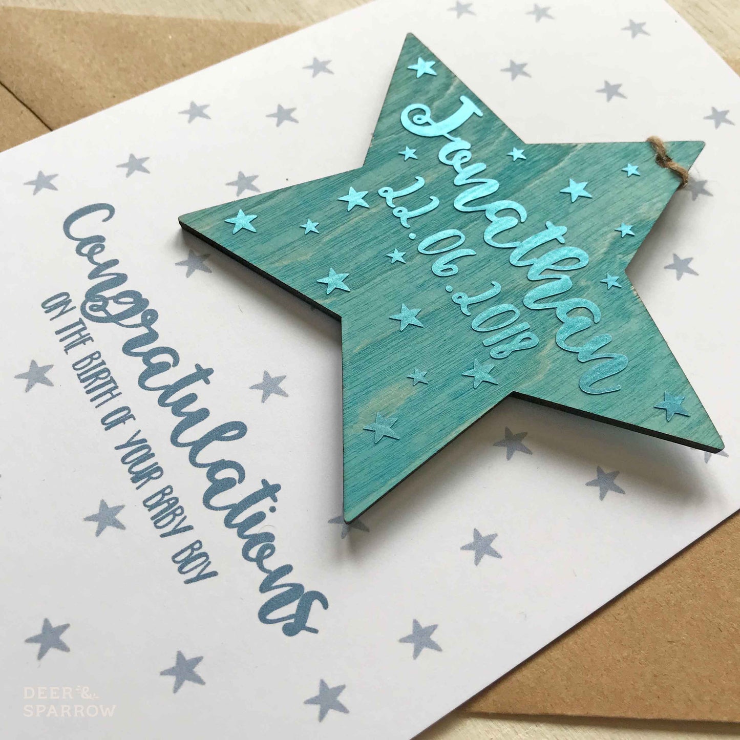 New Baby Keepsake Card