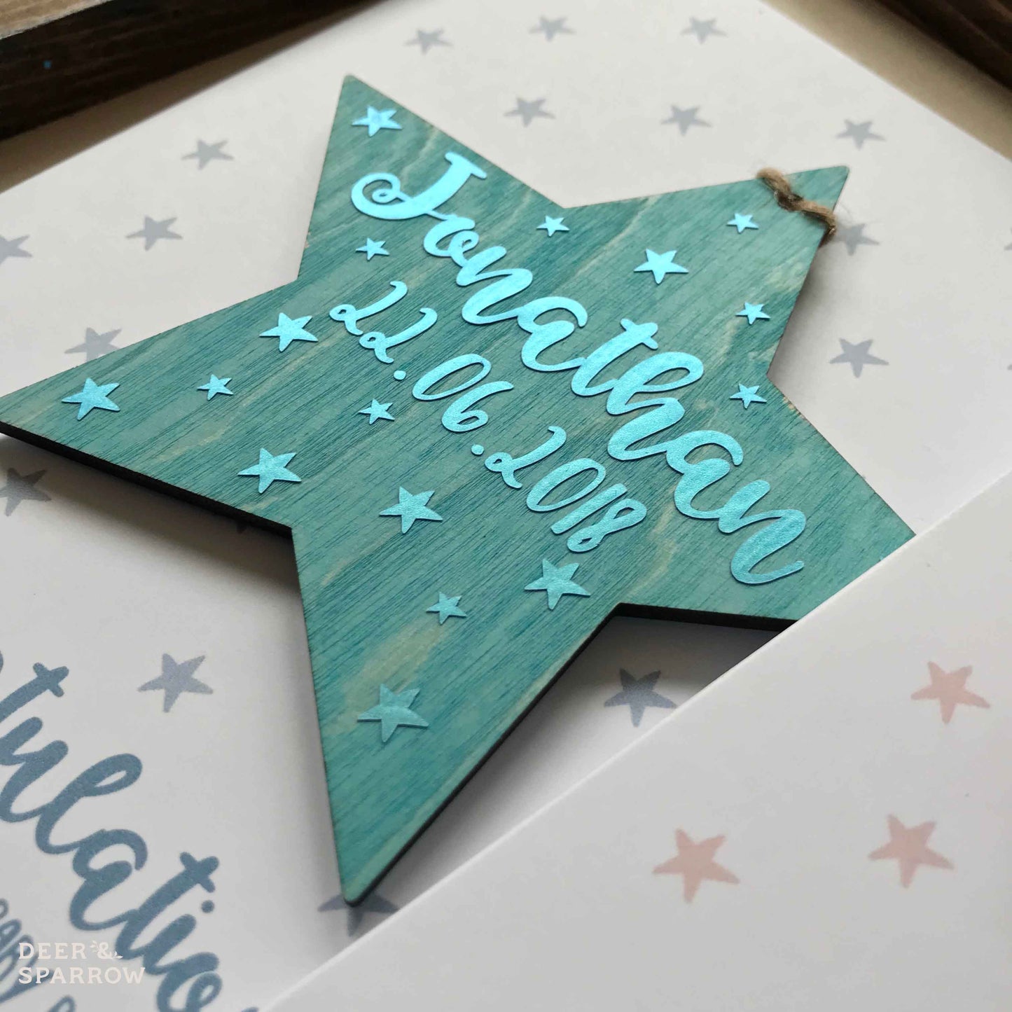 New Baby Keepsake Card