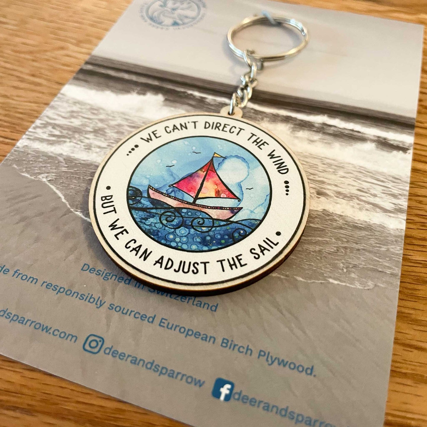 "Adjust the Sail" Key-Chain