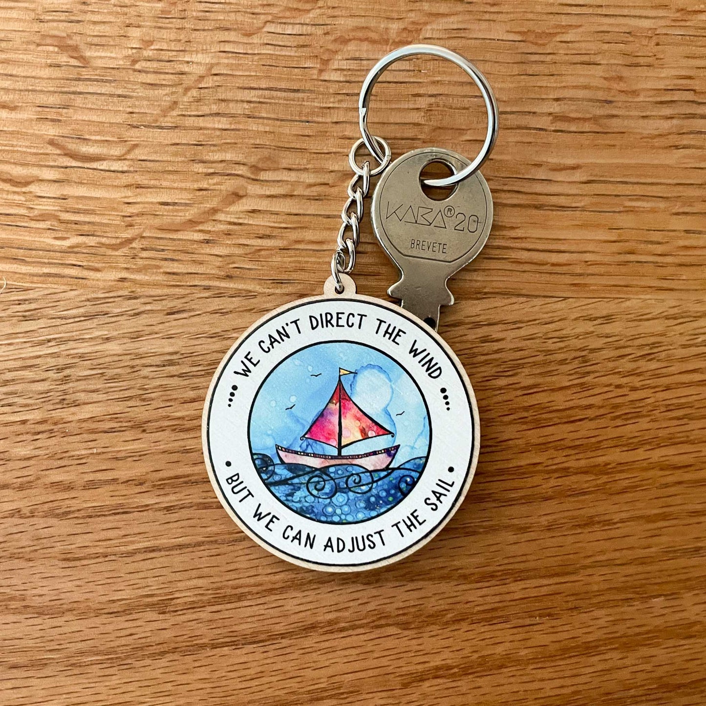 "Adjust the Sail" Key-Chain