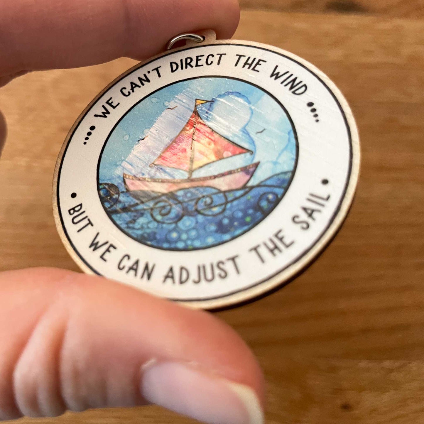 "Adjust the Sail" Key-Chain