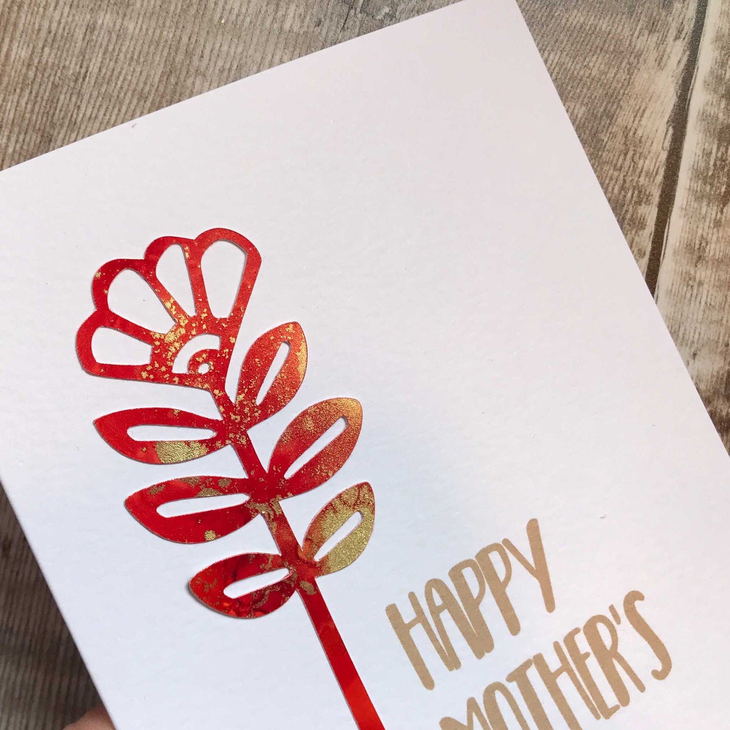 Scandi - Floral Style Mother's Day Card