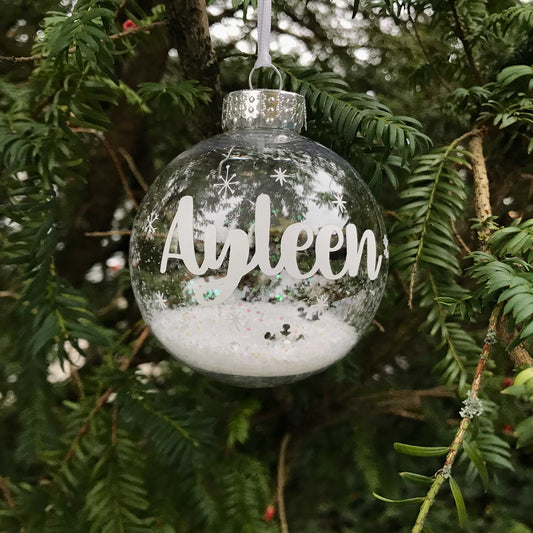 Personalised Christmas Bauble