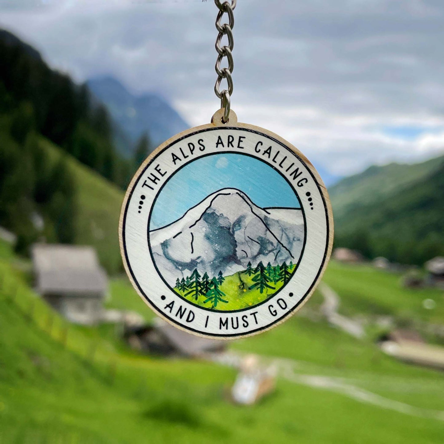 The Alps are calling Key-Chain