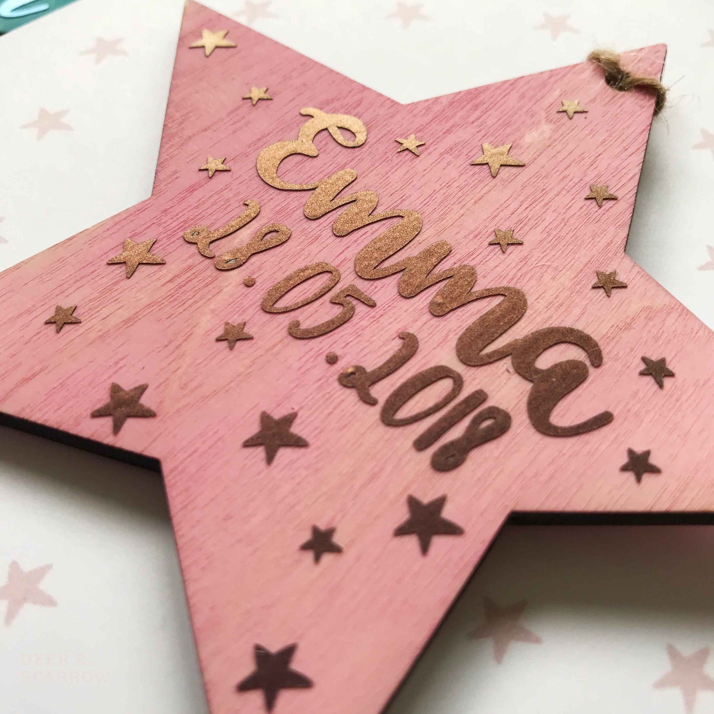 New Baby Keepsake Card