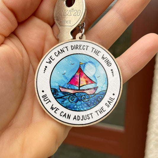 "Adjust the Sail" Key-Chain